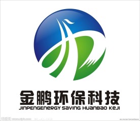 金鹏环保科技logo设计 jp字母设计