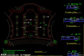 黄埔雅苑 特色水景详图