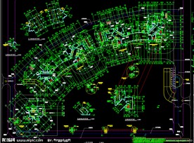 黄埔雅苑 一层平面图