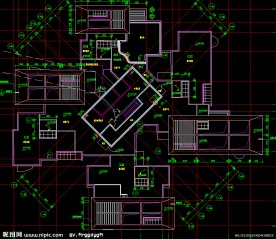 黄埔雅苑 机房层平面
