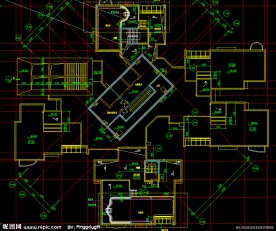 黄埔雅苑 机房层平面