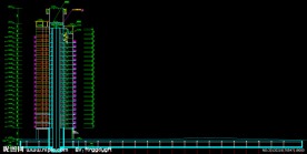 黄埔雅苑 住宅楼剖面图