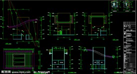 黄埔雅苑 住宅筒体顶部构架详图