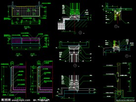 黄埔雅苑 建筑构造节点详图