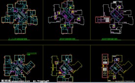 黄埔雅苑 住宅外装修范围示意图