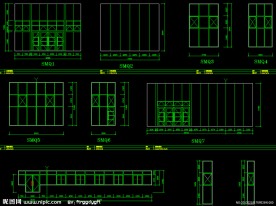 黄埔雅苑 一层幕墙及门窗详图