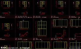黄埔雅苑 门窗详图