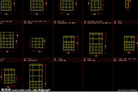 黄埔雅苑 门窗详图