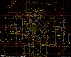 黄埔雅苑 二十七层结构平面