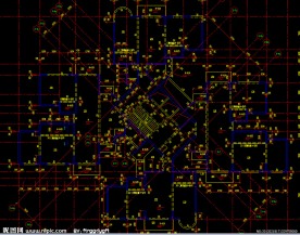 黄埔雅苑 三至二十六层结构平面