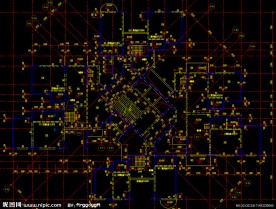 黄埔雅苑 住宅二十八层结构平面