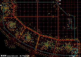 黄埔雅苑 地下二层墙柱定位及沉降观测点布置图