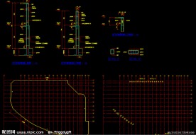 黄埔雅苑 地下室外墙配筋详图