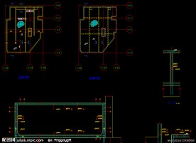 黄埔雅苑 水池配筋详图