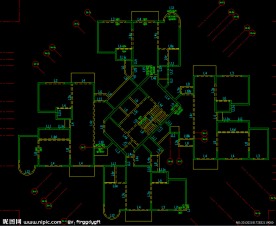 黄埔雅苑 标准层梁配筋图