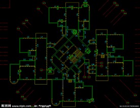 黄埔雅苑 标准层梁配筋图