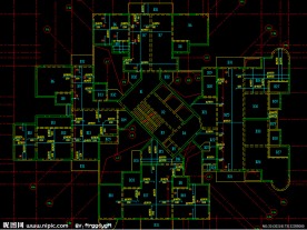 黄埔雅苑 标准层板配筋图