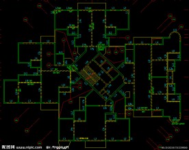 黄埔雅苑 住宅层梁配筋图