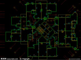 黄埔雅苑 标准层梁配筋图