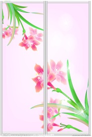 百合花移门