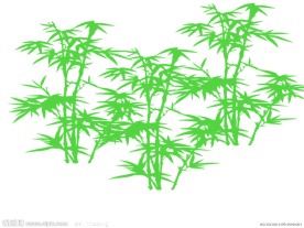 水墨竹子笔刷