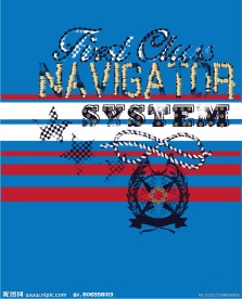 时尚流行图案 创意英文字