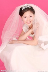 美女婚纱