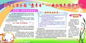 全国爱耳日展板