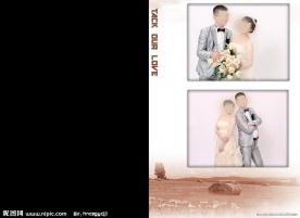 婚纱照模版