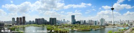 彩电塔春色（全景）