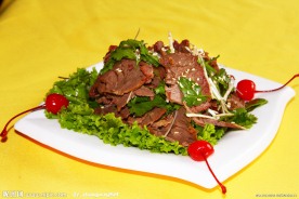 干拌牛肉