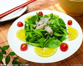 凉菜田七拌海鲜