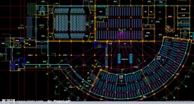 图文行政综合楼 一层面积修改