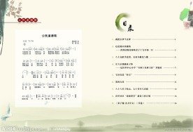 画册内页目录