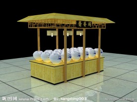 酱菜柜子模型