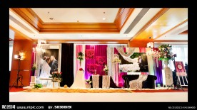 婚礼迎宾区