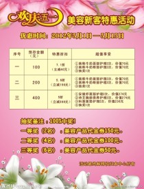 欢庆五一海报