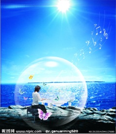 海边弹钢琴