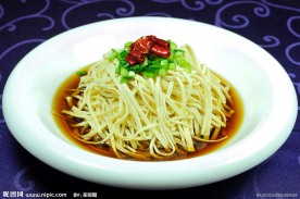 上汤葱香煨豆丝