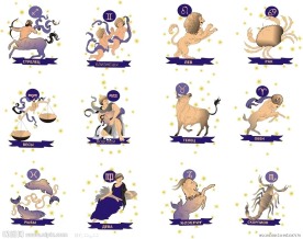 12星座矢量图