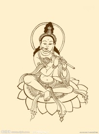 莫高窟172窟 盛唐 菩萨伎乐