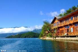 云南泸沽湖风光