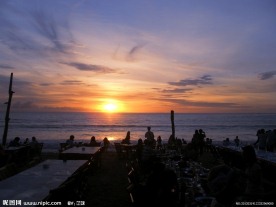 巴厘岛夕阳