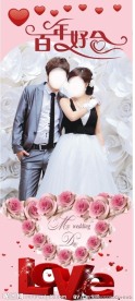 婚纱展架
