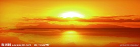 海上日出
