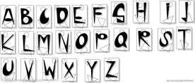 Q型字母设计