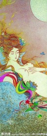 彩色花纹玻璃纹理材质贴图