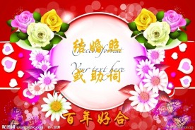 婚庆背景墙