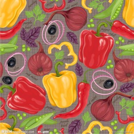 手绘蔬菜背景矢量