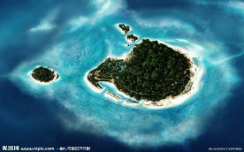 大洋中的小岛